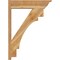 Ekena Millwork Merced Rough Sawn Traditional Outlooker, Western Red Cedar, 8"W x 32"D x 44"H OUT08X32X44MRC01RWR - alternate 3